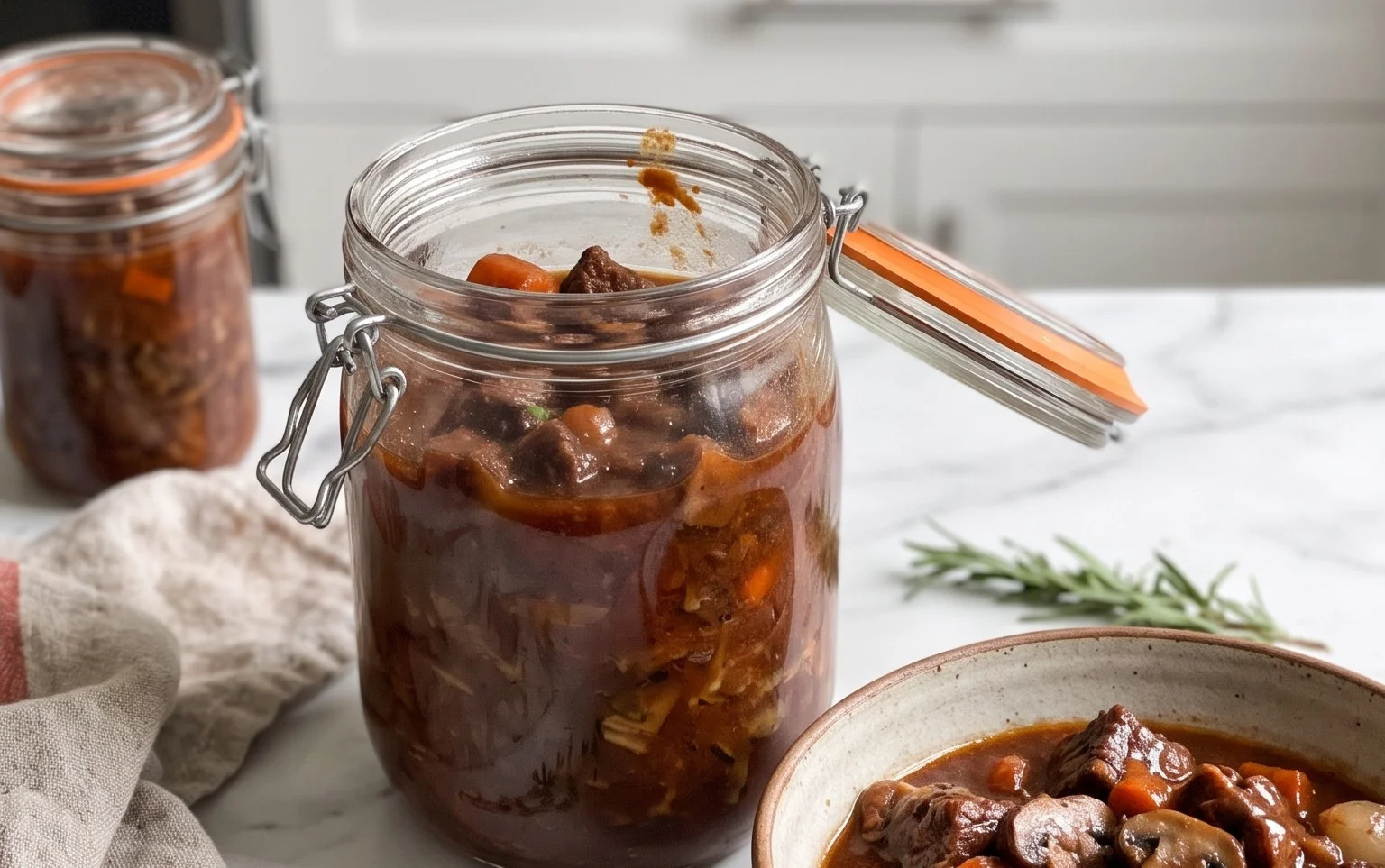 Boeuf Bourguignon en Conserve : Recette Express