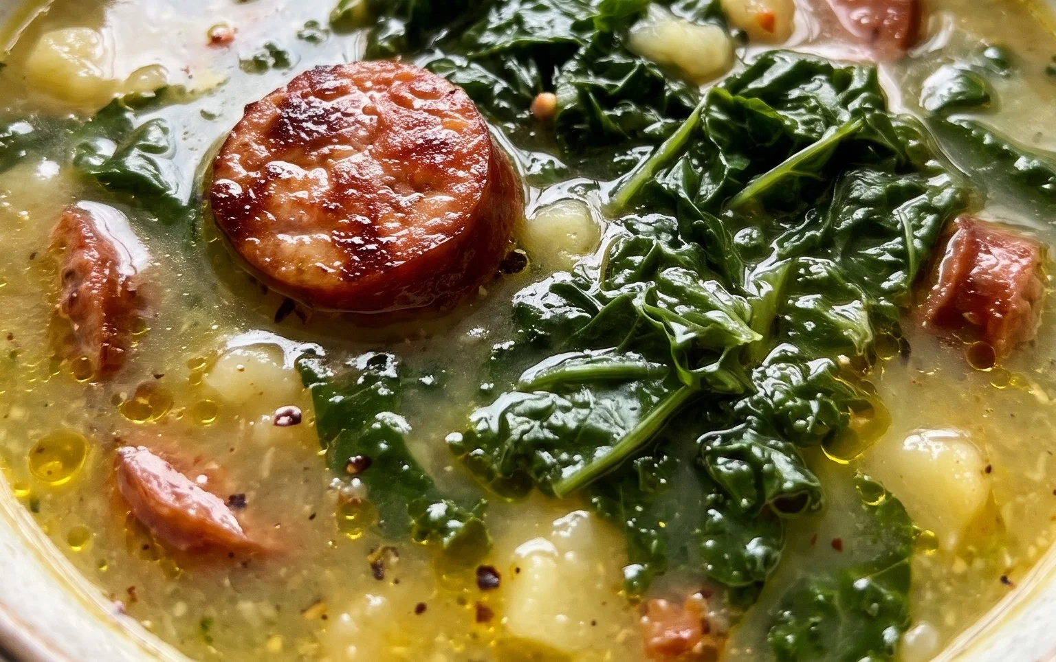 Linguica Kale Soup (Caldo Verde)