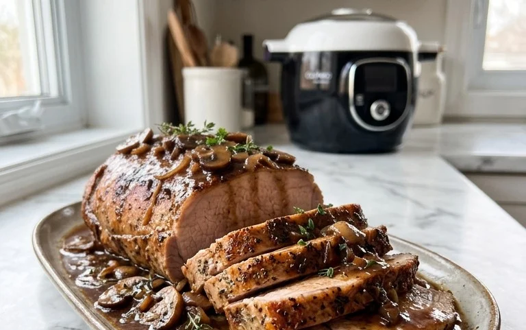 Roti de porc au Cookeo