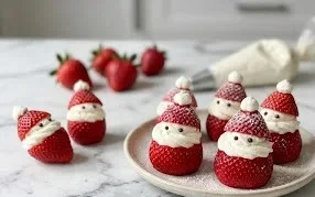 Strawberry Santas